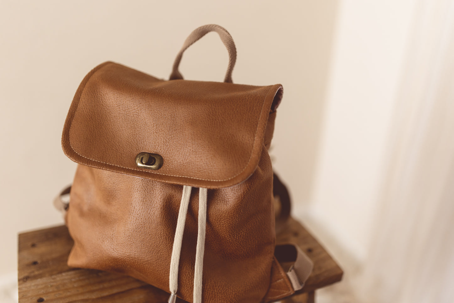 Rucksack Veganleder