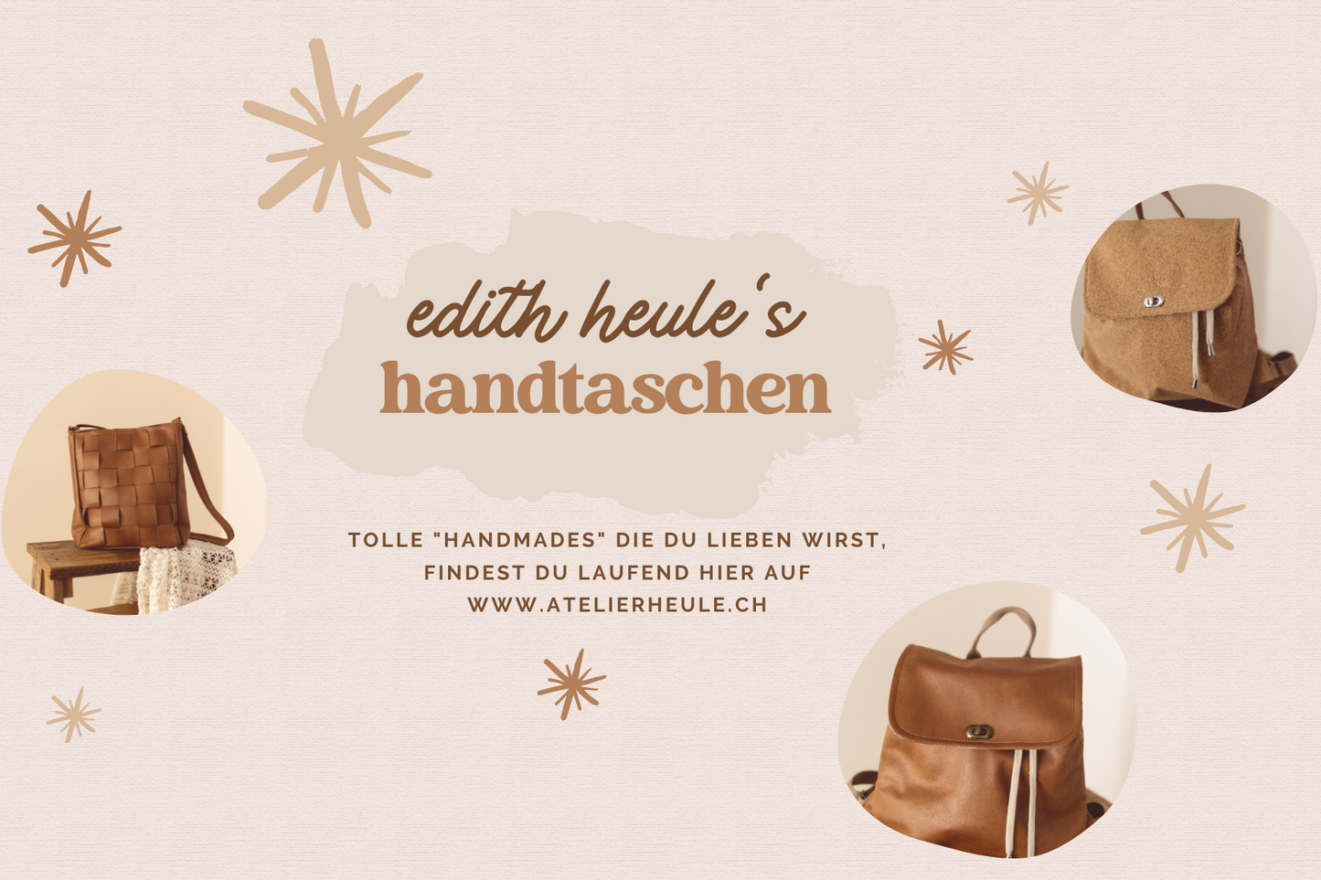 Umhängetasche beige